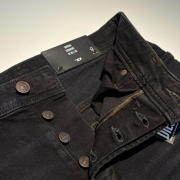 Men’s Diesel Jeans - Safado / Wash RB064 - Picture 9 of 10